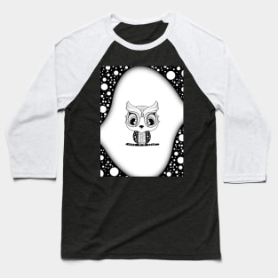 Cute little owl Baseball T-Shirt